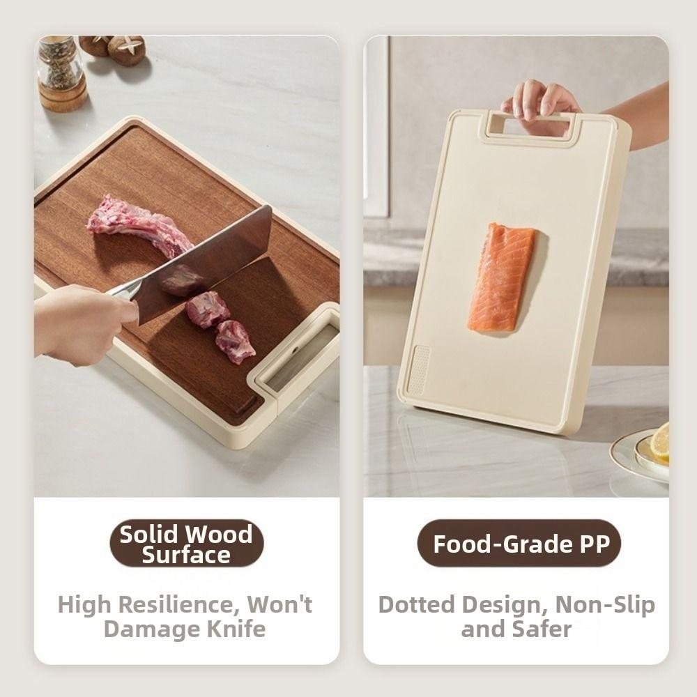 Anti-Bacterial Wood Chopping Board Anti-Mold Kitchen Chopping Block  Meat Cutting