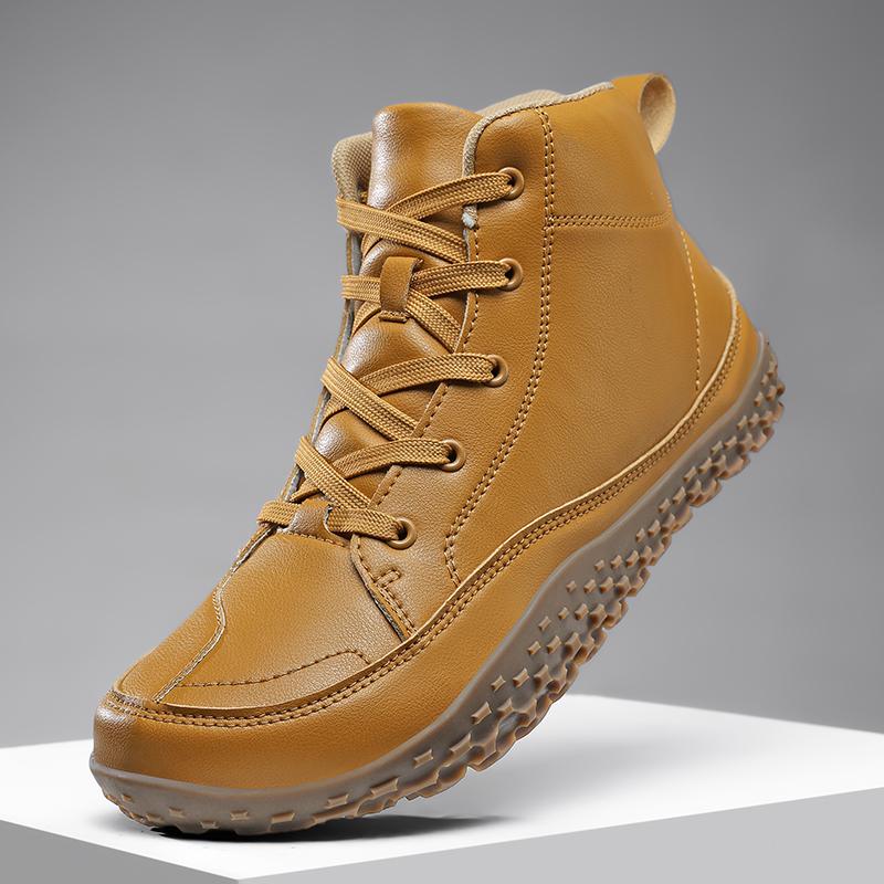 Höst/Vinter Par Bred Huvud Barfota Stora Vandringsskor Mellanhöga Utomhus Vandringsskor