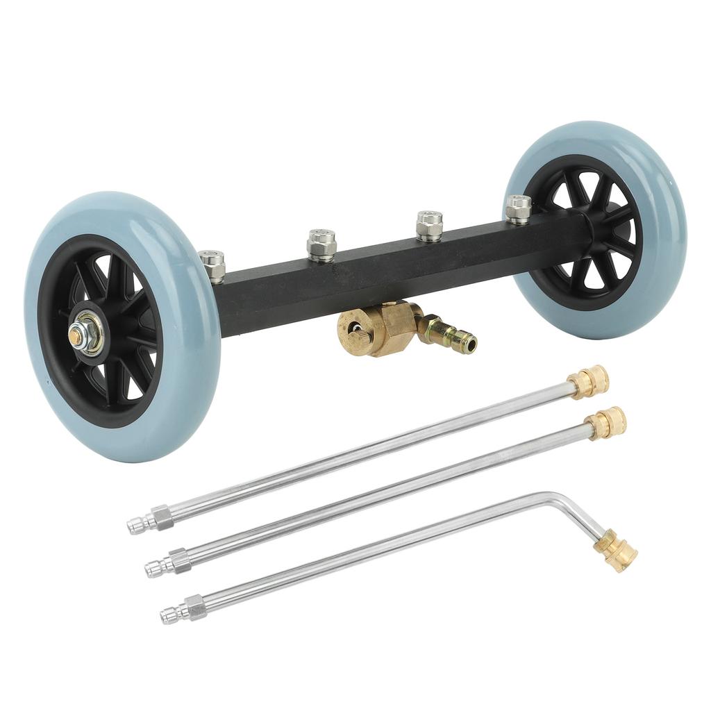 Undercarriage Cleaner Stainless Steel Brass 4000 Psi Undercarriage Cleaner Water Broom 1/4in Quick