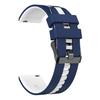 Cinturino Bicolore in Silicone Compatibile con Huawei Watch 5 46mm Morbido Traspirante Cinturino di Ricambio per Huawei GT5 Pro 46mm