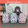 Stylish Nylon Backpack For Girls Large Capacity Cute Cartoon School Bag For Students