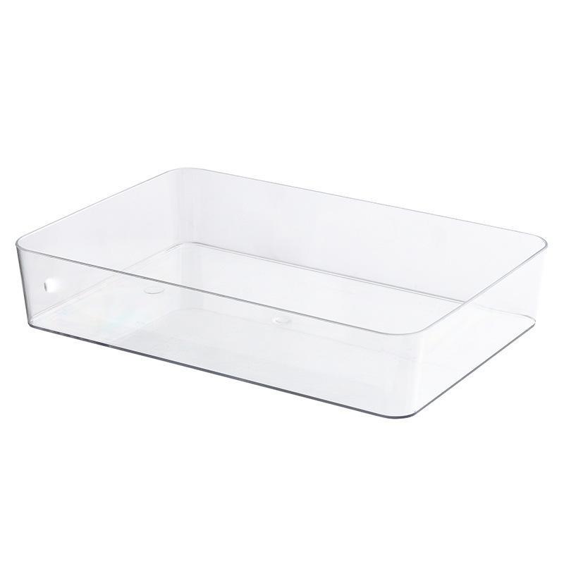 Desk Drawer Organizers Makeup Organizer Pet Makeup Storage Clear Transparent Storage Box For Office Bathroom