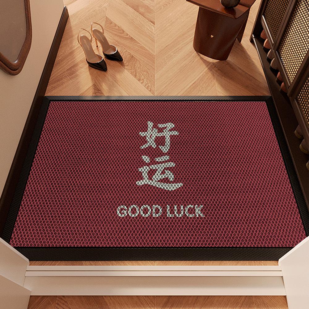 High Elasticity Anti-Slip Entrance Door Mat - Dirt & Dust Resistant, Easy Care Carpet for Hallway