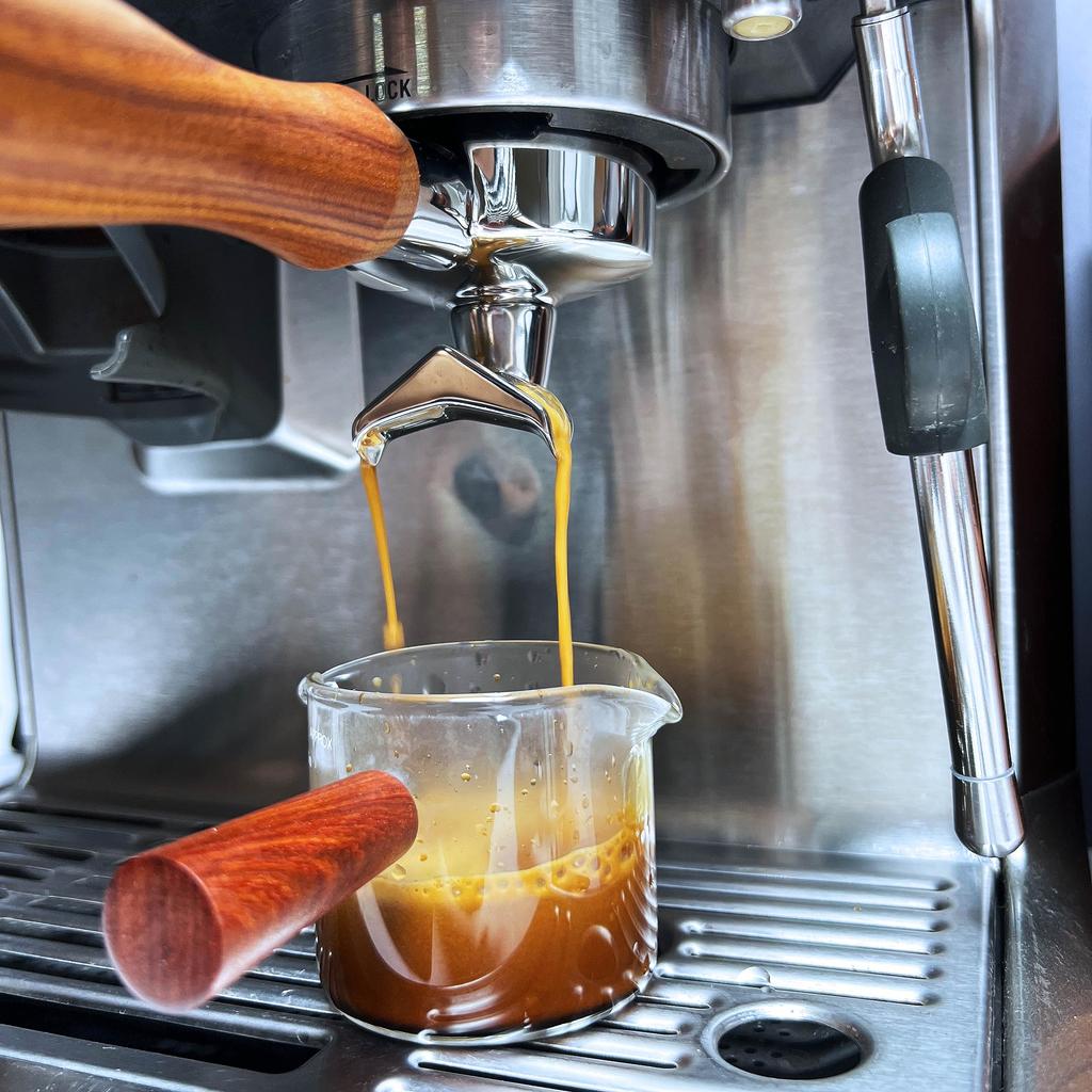 NEOUZA Espresso Portafilter, 51mm, Compatible with DeLonghi Stilosa ECP31.21, ECP33.21, and ECP35.31 Coffee Machines, Non-Pressurized Basket, Double