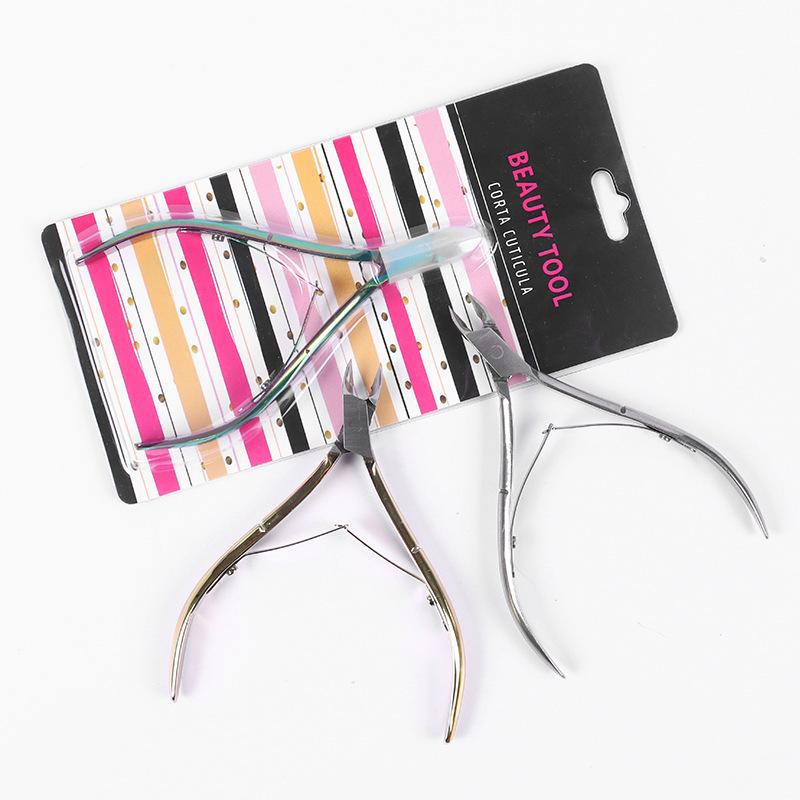 Stainless Steel D501 Cuticle Remover Scissors - Nail & Hand Care Scissors for Ingrown Nails & Manicure