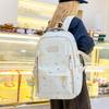 Schoolbag Japanese Ins New High-value Fresh and Sweet Star Backpack for Junior High School Students Casual and Lightweight Women's Backpack