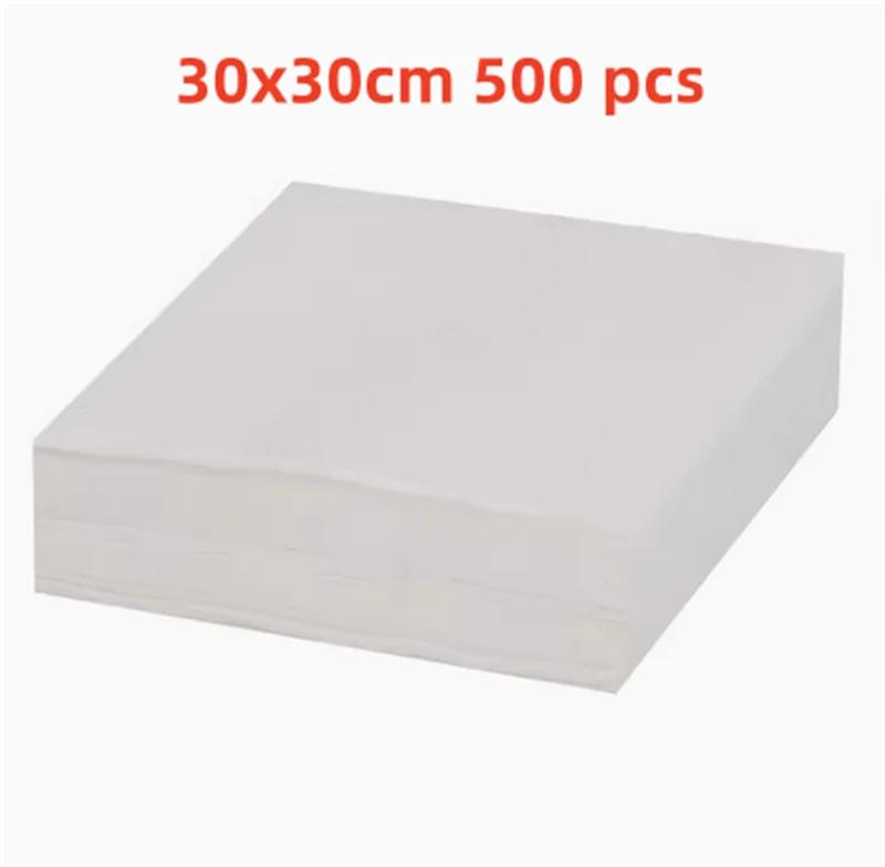 

500 шт. белых круглых булочек-пароварки из бамбука, бумажные формочки, антипригарный коврик для духовки, бумага для гриля, бумага для выпечки котлет для гамбургеров