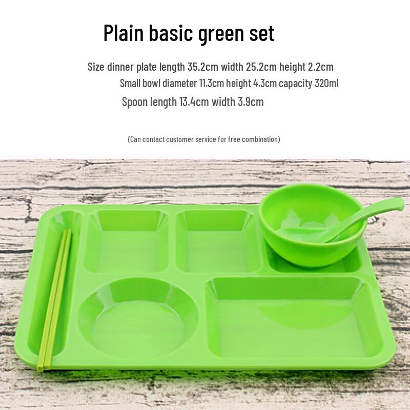 

Melamine Multi-Compartment Dining Tray
