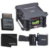 Zoom F6 6-Input 14-Track Field Recorder Bundle with BTA-1 Bluetooth Adapter PCF-6 Protective Case and Cleaning Cloth