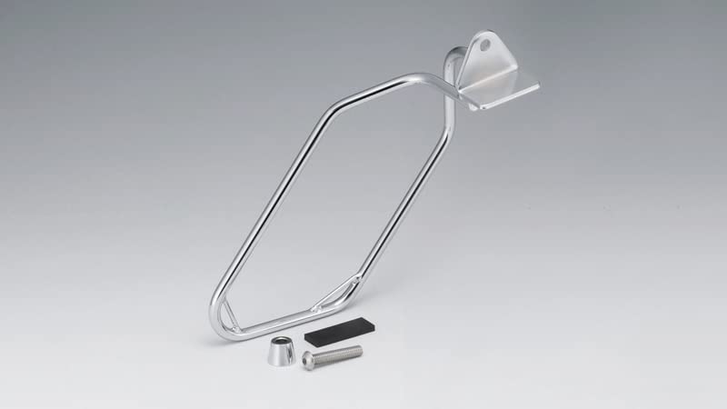 Kijima Motorcycle Parts Saddlebag Compatible with Left Chrome for and FXDL Support, Steel, DHW, Side, Plated, FXD/C ('06-'14) ('06-'17) (HD-08021)