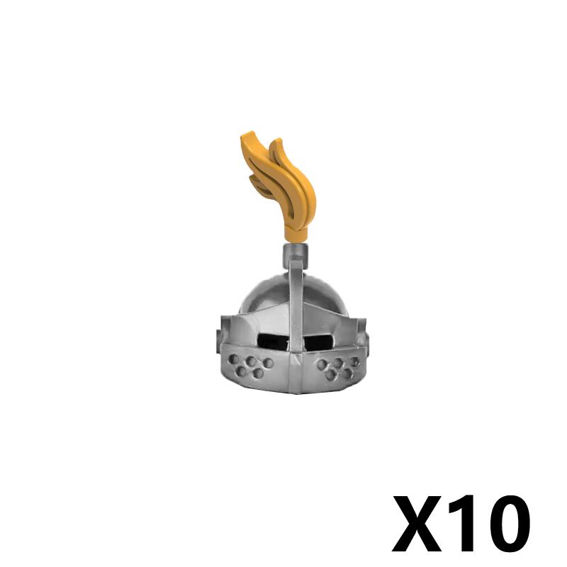 Medieval Weapons MOC Figures Building Blocks Soldiers Accessories Swords Spear Flags Shield Hammer Cowboy Guns Bricks Toys Gifts