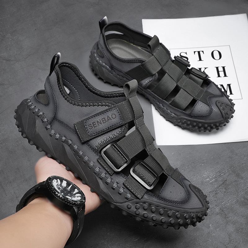 Foreign Trade Large Size Handmade Beach Breathable Outdoor Fashion Men's Sandals