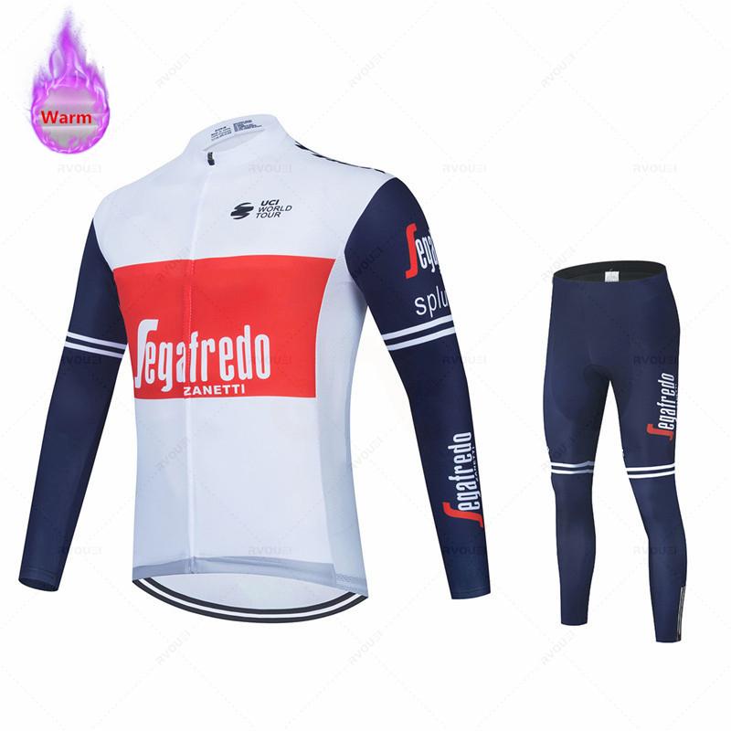 Mens, Warm Mountain Bike Wear, Racing Bicycle Clothing, Suit, 2026 Winter Fleece Warm Cycling Suit Set