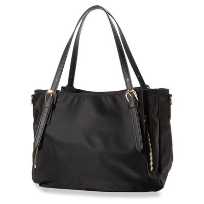 Tote Antibakterielle Nylon-Tote Größe Schwarz [Monica] Tasche, 2-Wege-Tasche, S, Damen, MONI1004, (10)