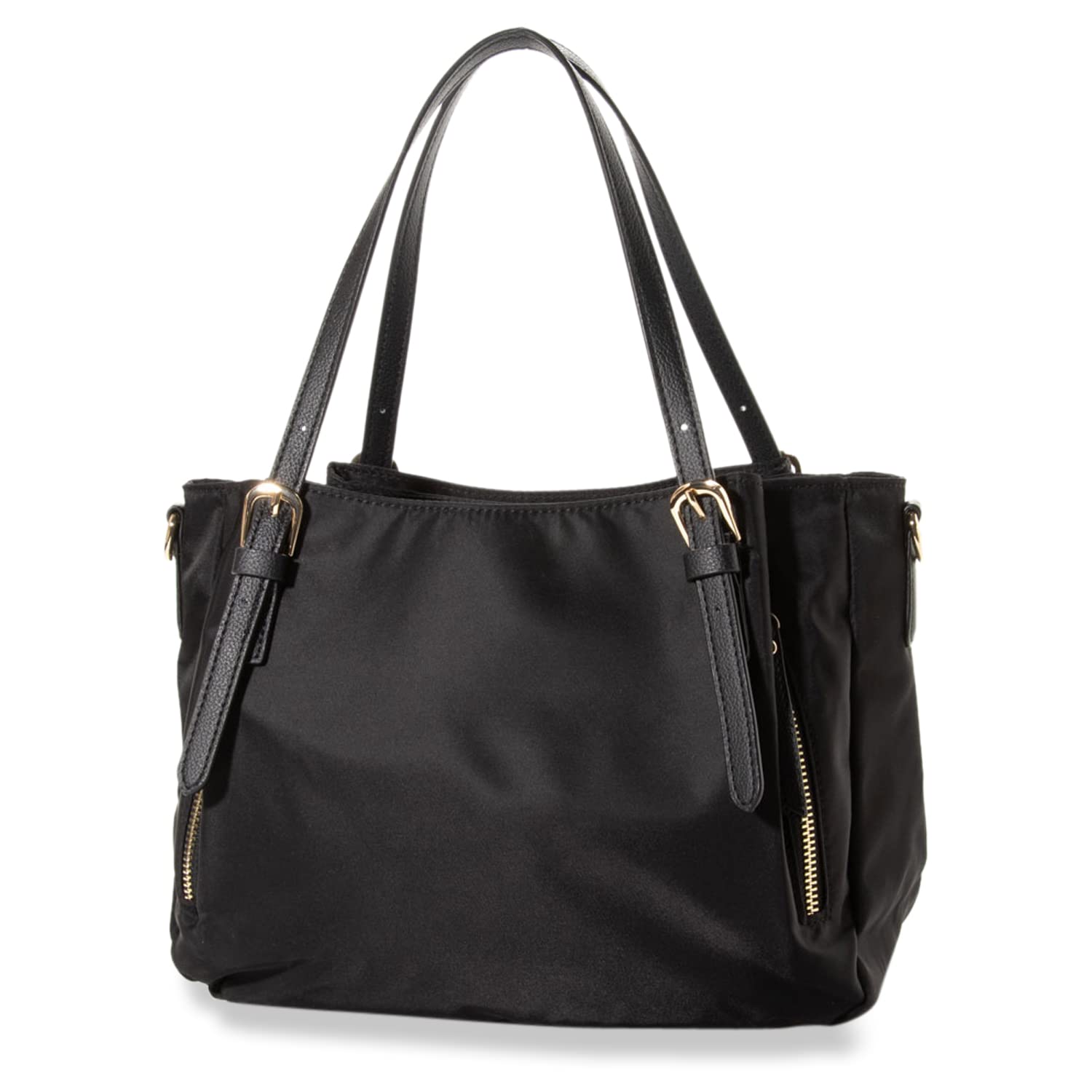 

Сумка-тоут Антибактериальный нейлоновый тоут Размер Черный [Monica] Сумка, Сумка 2-в-1, S, Женская, MONI1004, (10)