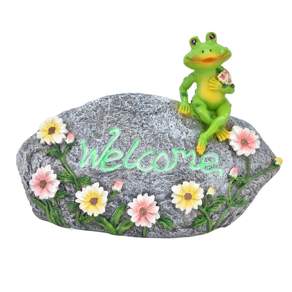 Frogs Sculpture Durable Waterproof Resin Highly Fine Loveliness Animal Ornaments for Living Room Decoration