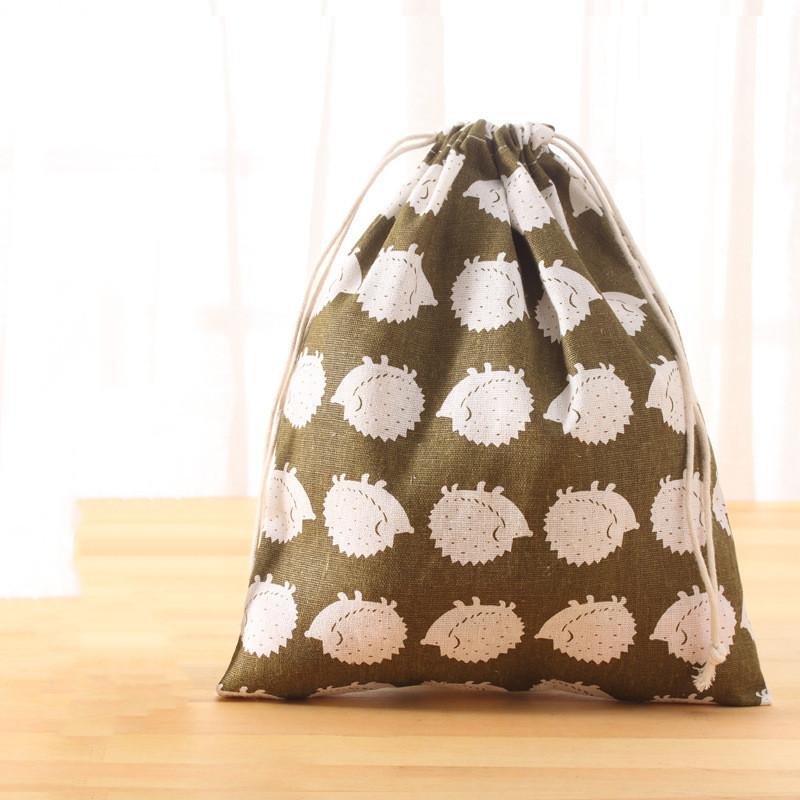 Borsa per scarpe da viaggio da donna alla moda Borsa per cosmetici portatile con coulisse Borsa per vestiti di qualità Custodia per trucco