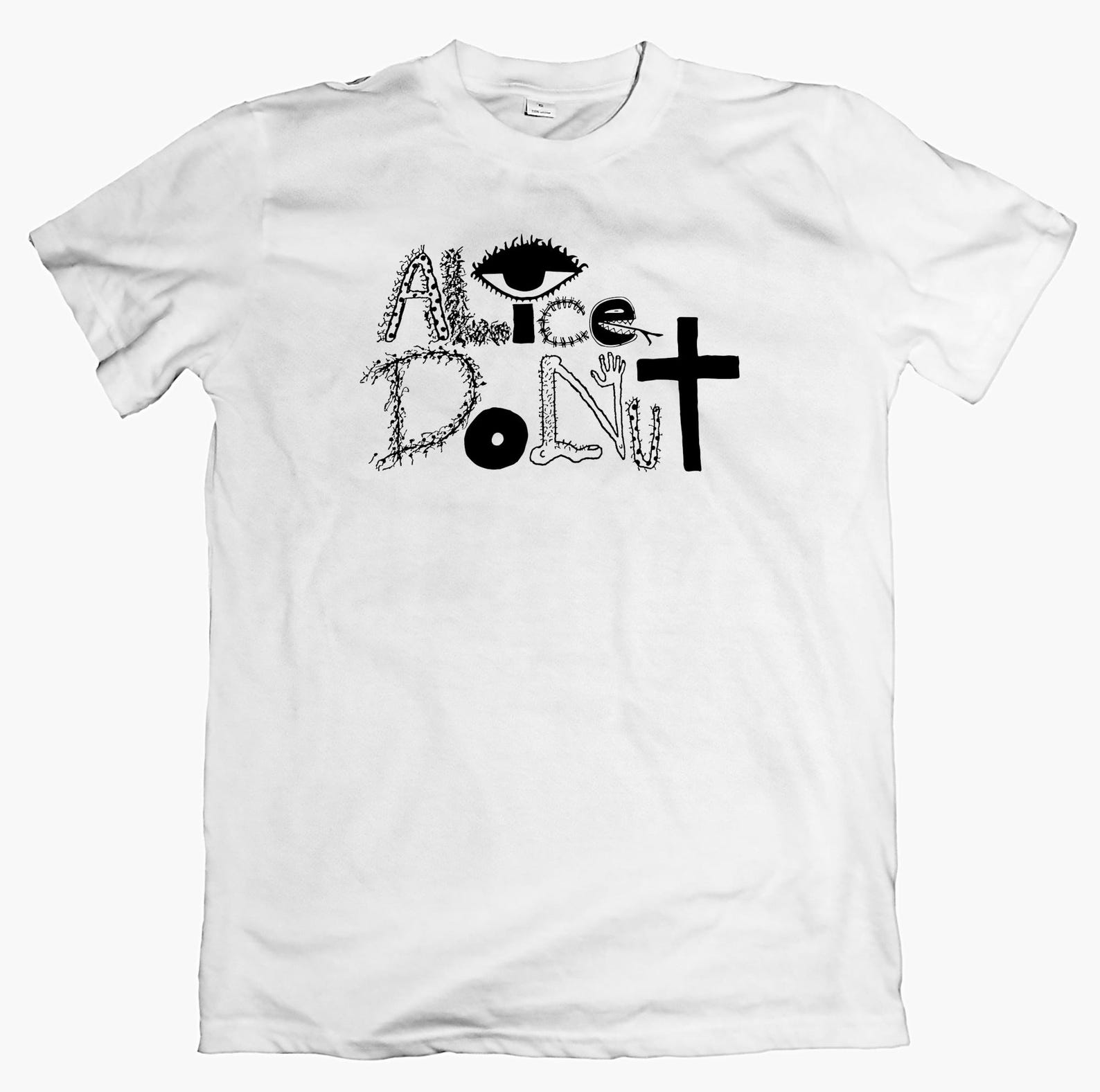 ALICE DONUT T shirt, 90s Alternative Rock Tee Indie Noise Band Shirt Vintage Style Graphic 2XL