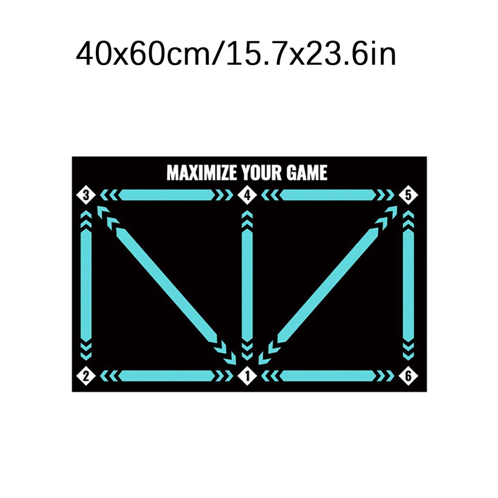 Soccer ball control training mat | Stable and silent rubber base | Digital Guidance Design | Improve ball sense, daily training