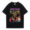 Sänger Mf Doom Madlib Madvillain Doppelseitiges Grafik Baumwoll T-Shirt Oberteile Männlich Hip Hop T-Shirt Männer Frauen Fleece Baumwoll T-Shirts