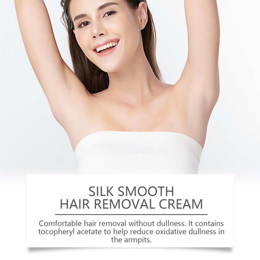 Jaysuing Silk Hair Removal Cream For Gentle Smooth Skin Perfect For Body And Underarm Care