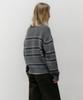 OSTKAKA Wool Blended Stripe Pullover Melange Grey