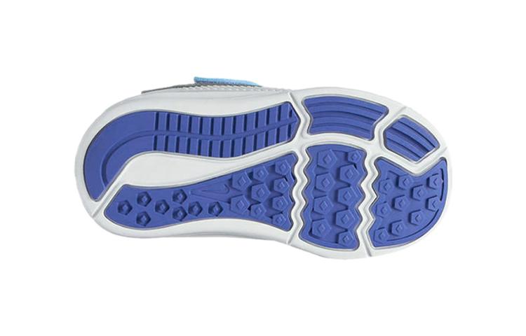 Nike Downshifter 7 Slip Resistant Abrasion Resistant Low top Toddler Shoes Blue White Infant And Toddler 869971-400