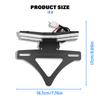 Motorcycle License Plate Holder Rear Short Tail Tidy License Bracket with LED Light For 790 DUKE 890duke Duke 790 890 2018-2025