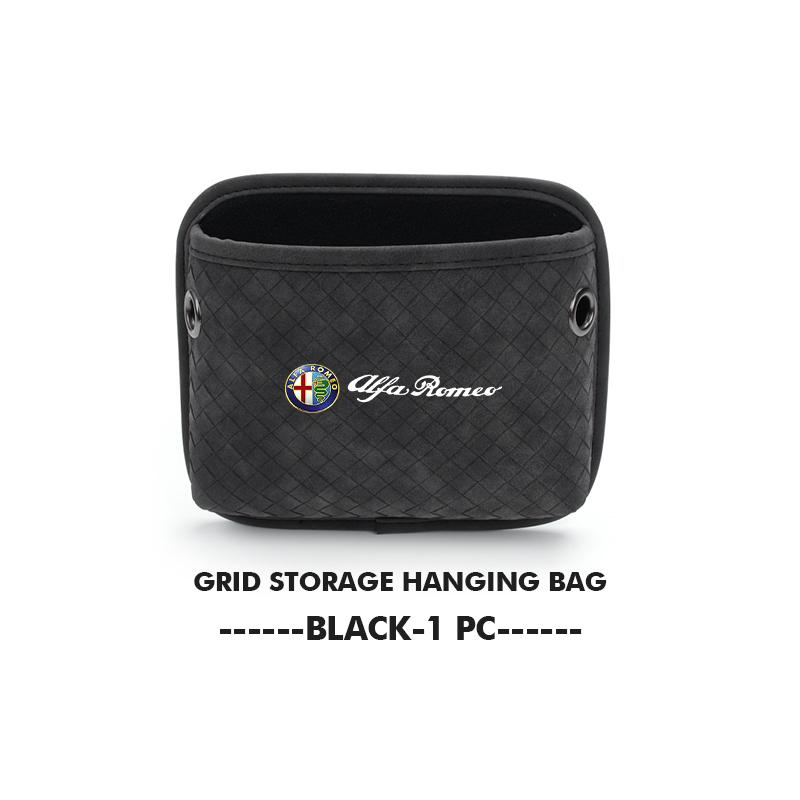 Car Door Hanging Bag Phone Storage Cup Holder Tidying Tool For Alfa Romeo Giulietta GT 159 147 156 Mito Brera Giulia Spider F1