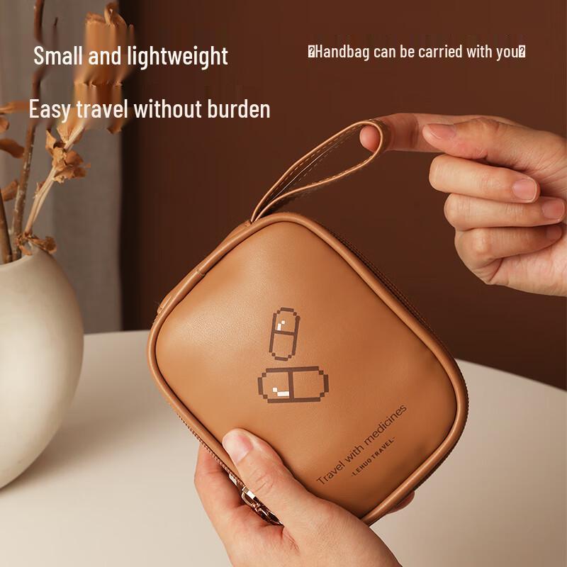 Portable Travel Medicine Organizer Bag