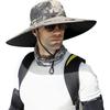 Men Wide Brim Sun Hats Upf50+ Waterproof Breathable Bucket Hat For Fishing, Hiking, Camping