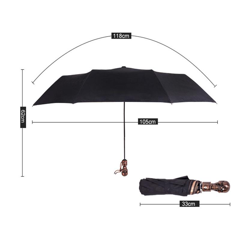 JPZYLFKZL 8K Wind Resistant Folding Automatic Umbrella Rain Women Auto Luxury Big Windproof Umbrellas Rain For Men Black Coating