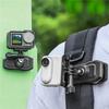 For Insta360 GO 3 3S DJI Action 5 4 Rotation Magnetic Backpack Clip Clamp Mount for GoPro Hero 13 12 11 10 9 Camera Accessories