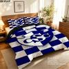 Club Sport Cartagines Pattern Bedding Set Quilt Cover Pillowcase Home Decor Gift (1 * duvet cover + 2 * pillowcase, without core)