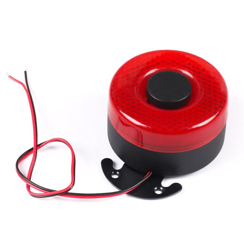 Dc 12V-24V 105Db Auto Warning Siren Sound Signal Backup Alarms Horns With Led Beep Reverse Air Horn For The Car