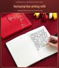 A5 Custom Logo Notebook Gift Set - Business & Student Diary with National Trend Design