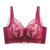Green lace sexy underwear women's small breasts gather and show large breasts, anti-sagging bra, flat chest bra -