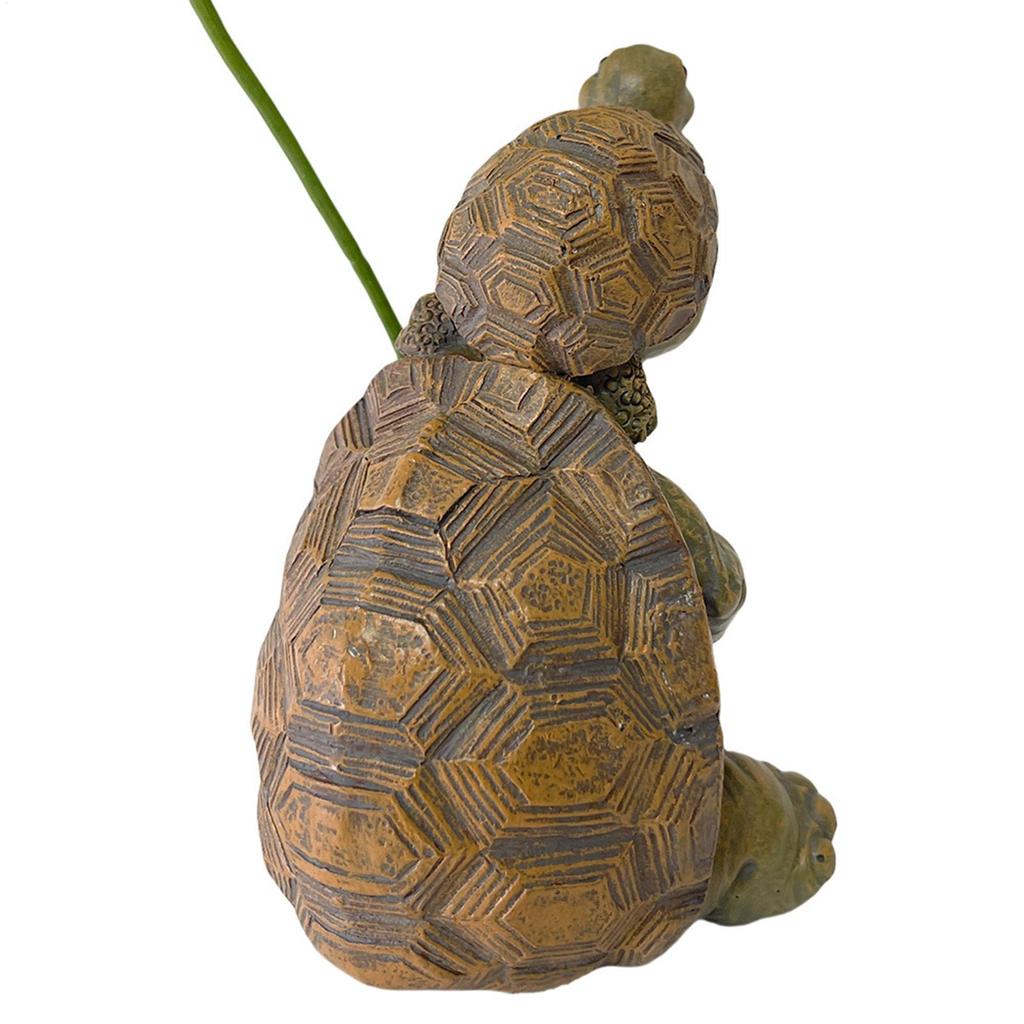 Schildkrötenfigur Miniatur-Schildkrötenfigur Für Aquarium Harz Feengarten Landschaftstier Schildkröte Für Büros Zuhause Terrarium