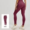 Womens High-Waisted Yoga Leggings With Side Mesh Pockets Stretchy Workout Pants Running Fitness
