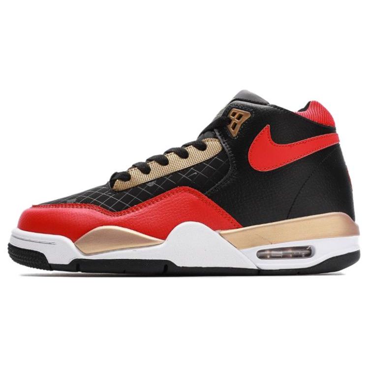 

Nike Flight Legacy Chinese New Year Men Sneakers Black Metallic-Element-Gold White DD8493-091 40