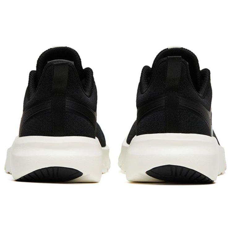 Anta Comfortable Non-Slip Durable Low-Top Running Shoes Women Sneakers Black White 122325575-1