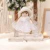 Angel Tulle Skirt Christmas Ornament - Small Pendant Tree Decoration