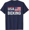 USA Boxing American Flag Gym Sparring Training Amateur Sport T-Shirt