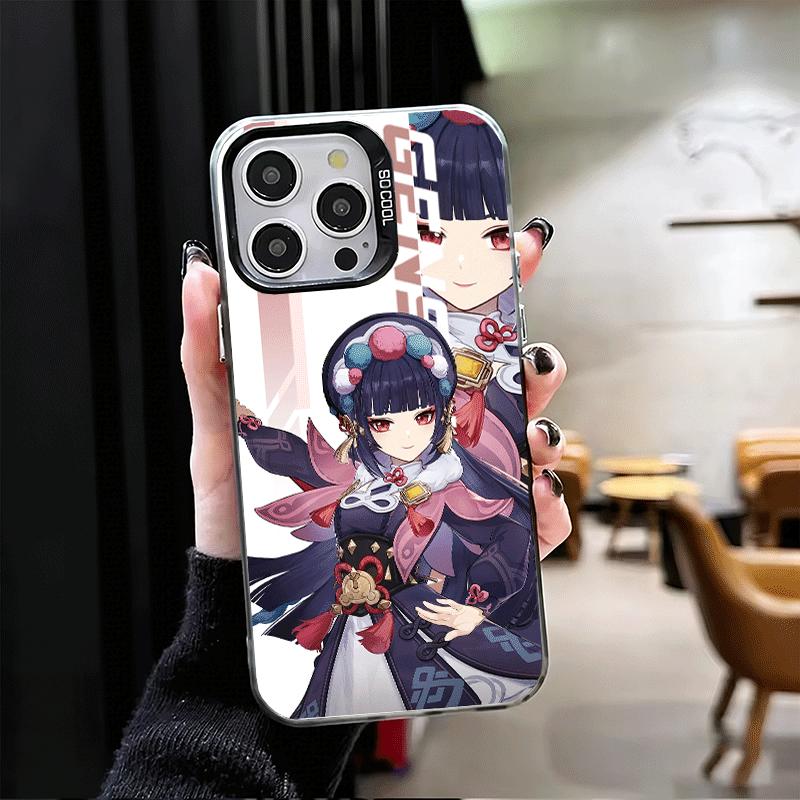 Genshin Impact Desgin Shockproof Phone Case for iPhone 17 Air 16 16E 15 Pro Max 14 Plus 13 Mini 12 Back Cover Anti Fall Fundas