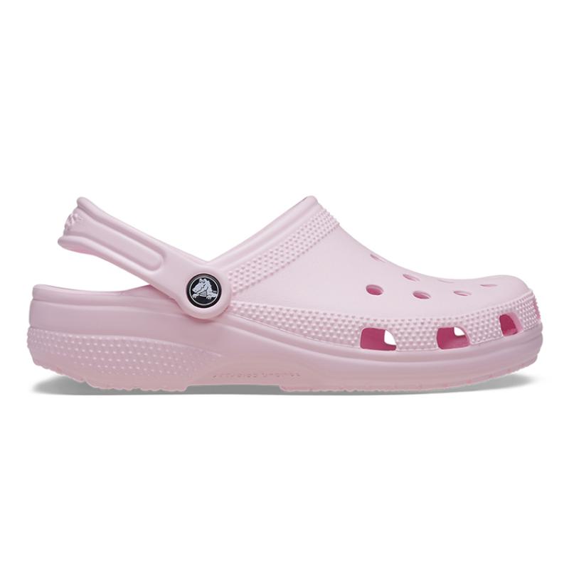 Crocs Classic clog EVA beach shoes outdoor toe slippers hole shoes women's milk powder