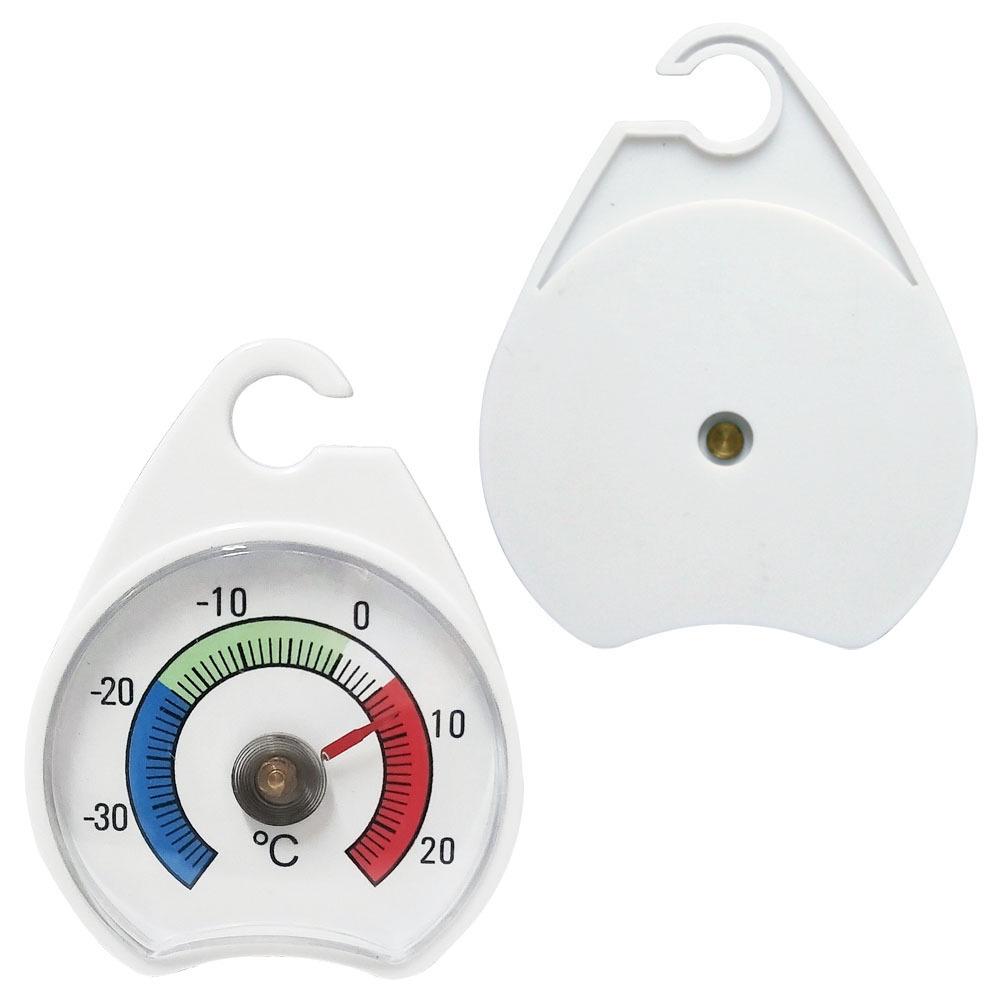 Precision Refrigerator & Freezer Thermometer with Hook for Home and Restaurant
