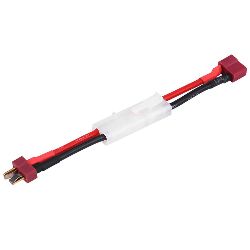 Adapter Female/Male Deans T Plug To Tamiya Connector Conversion Cable 16Awg For Rc Drone Car Boat Quadcopter Battery