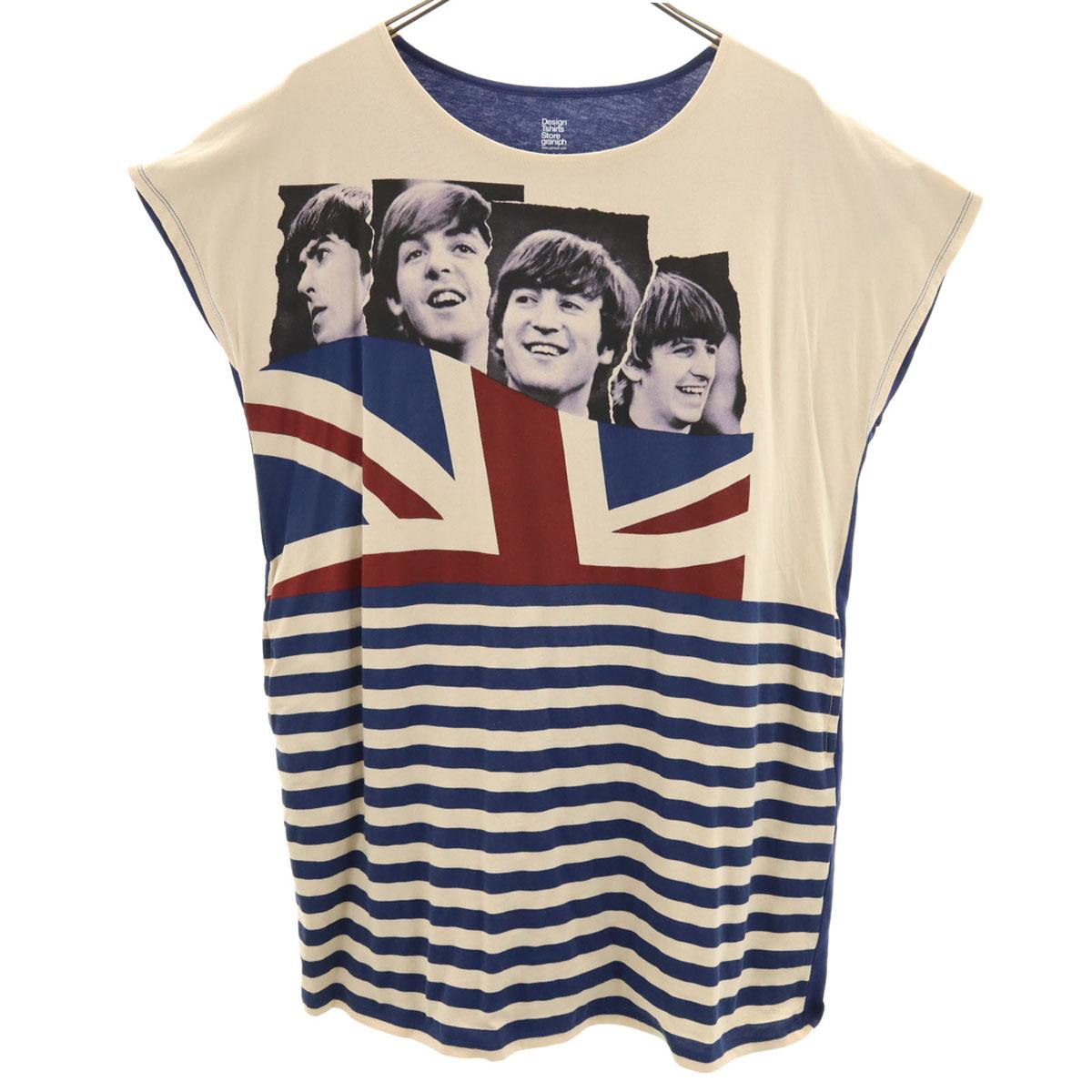 

graniph THE BEATLES Коллаборация Beatles Туника с рукавами-фонариками F Женская Б/У