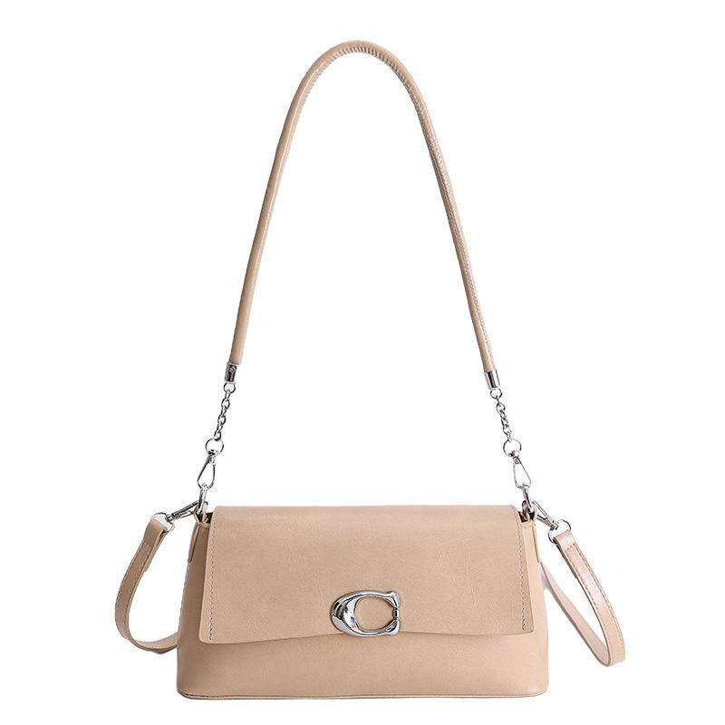 

Frosted Western-style Chain Bag, Small Square Bag, Underarm Bag, Women s New Casual and Fashionable Single Shoulder Crossbody Bag