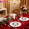 20pcs Disposable Napkins with Rose Ring Pattern Print for Wedding,Parties,and Daily Use for Thanksgiving Fall Christmas Table Decoration